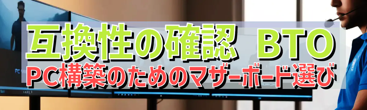 互換性の確認 BTO PC構築のためのマザーボード選び