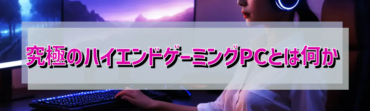 究極のハイエンドゲーミングPCとは何か