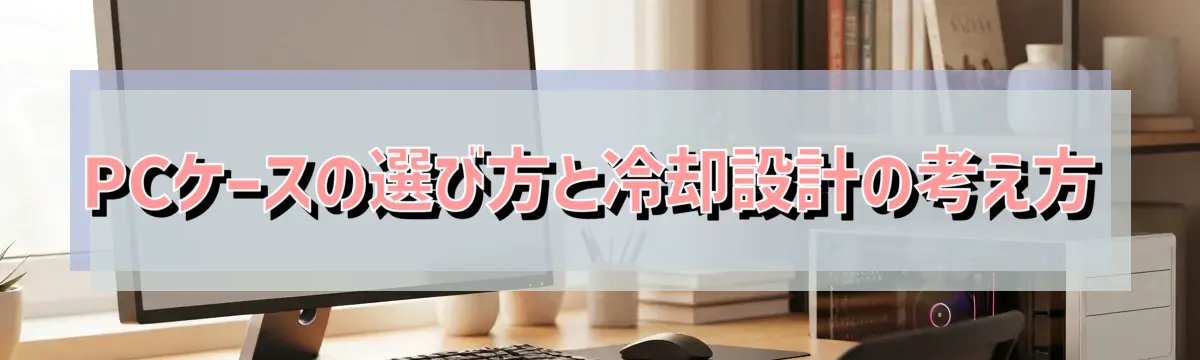PCケースの選び方と冷却設計の考え方