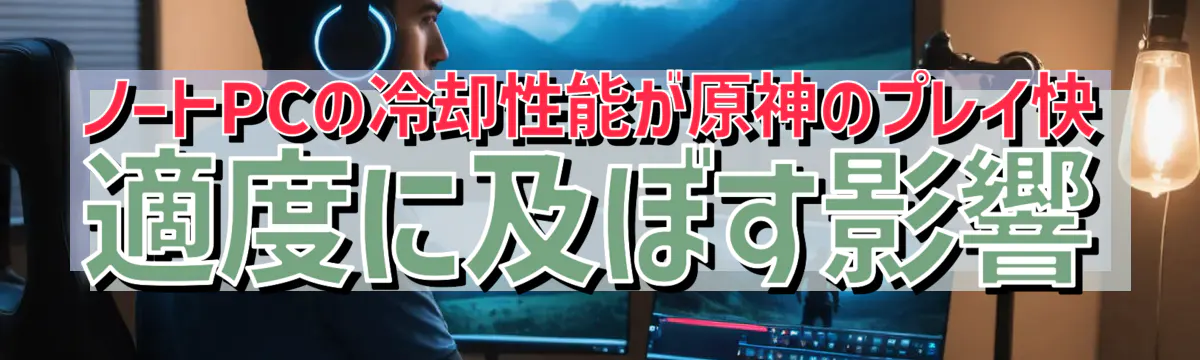 ノートPCの冷却性能が原神のプレイ快適度に及ぼす影響