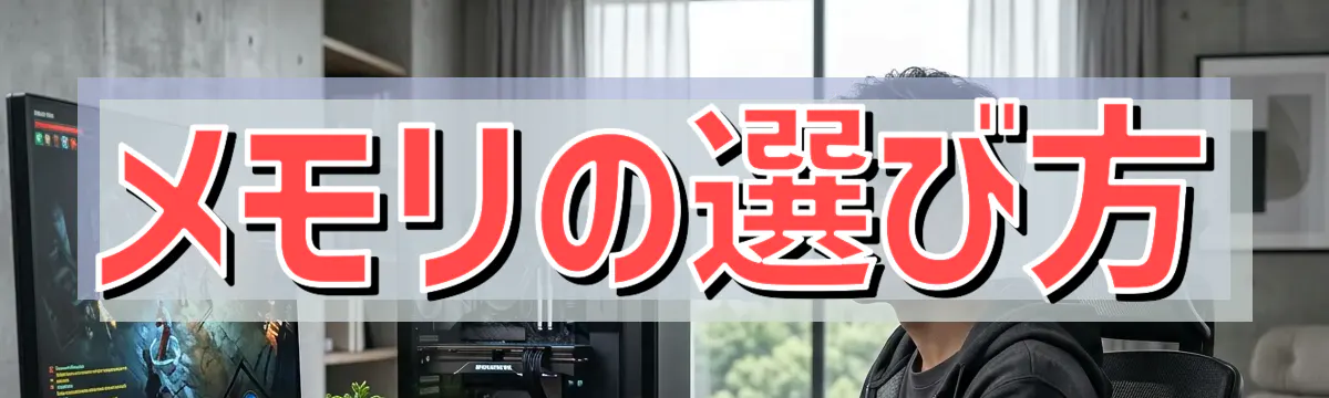 メモリの選び方