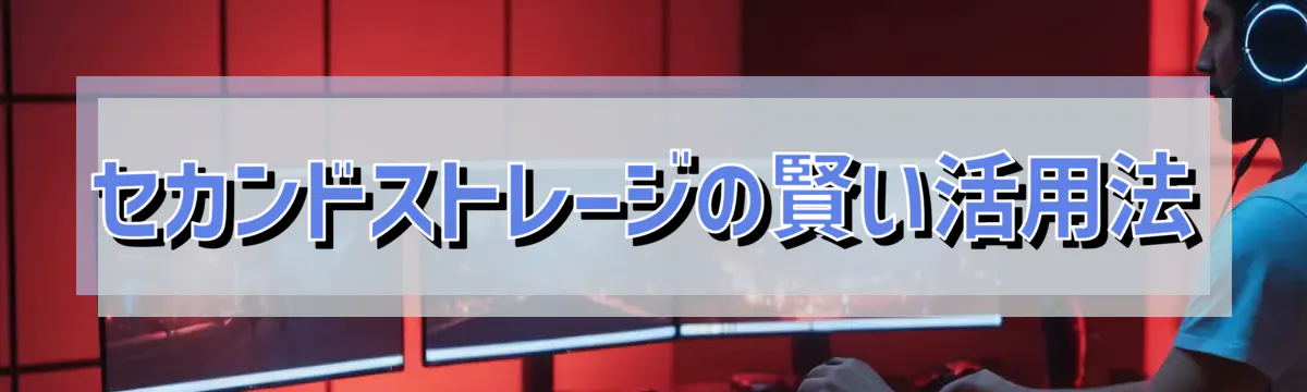 セカンドストレージの賢い活用法