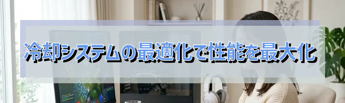 冷却システムの最適化で性能を最大化