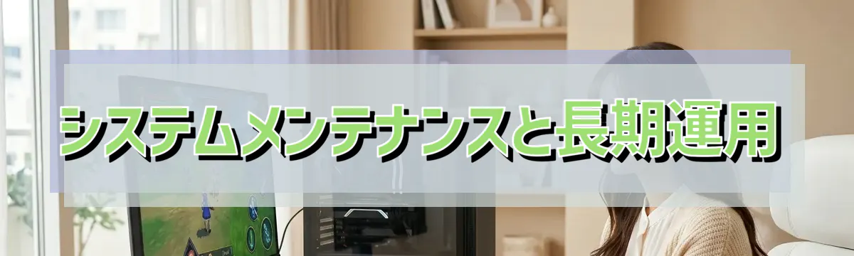 システムメンテナンスと長期運用