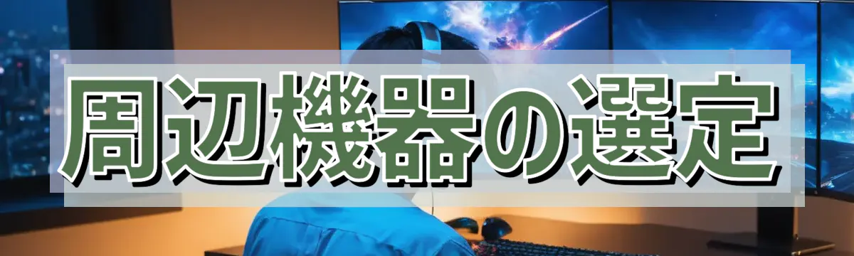 周辺機器の選定