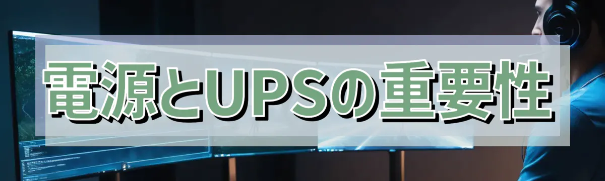 電源とUPSの重要性