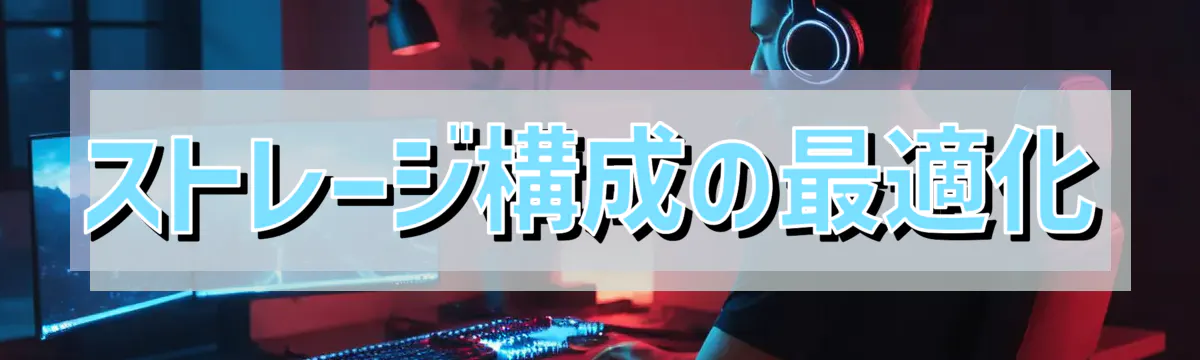 ストレージ構成の最適化