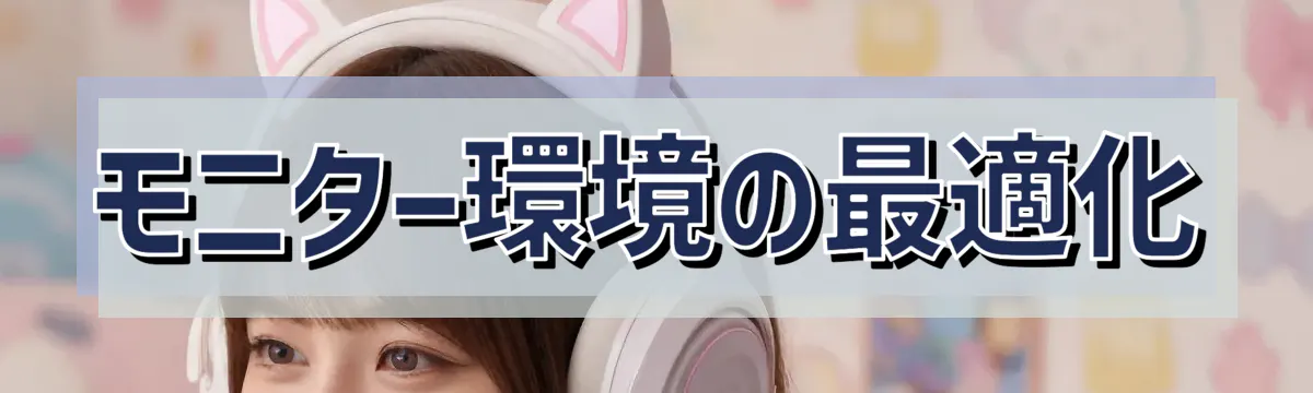 モニター環境の最適化