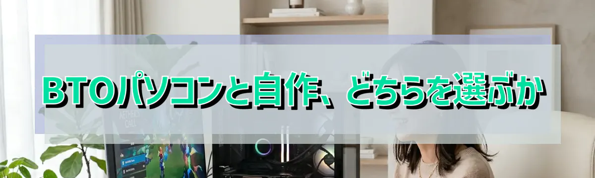 BTOパソコンと自作、どちらを選ぶか