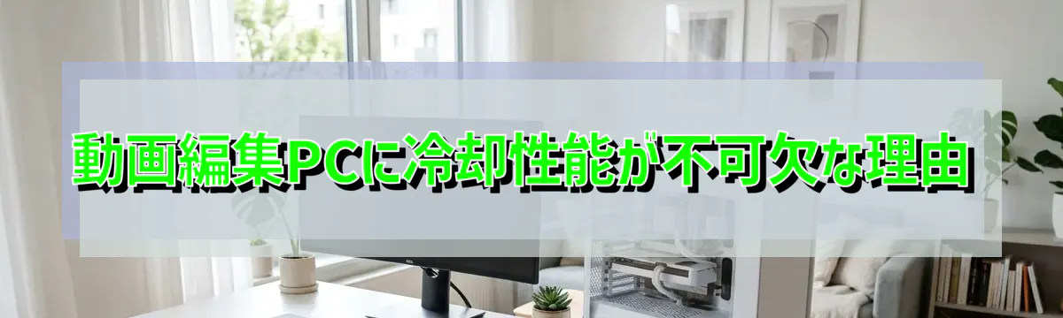 動画編集PCに冷却性能が不可欠な理由
