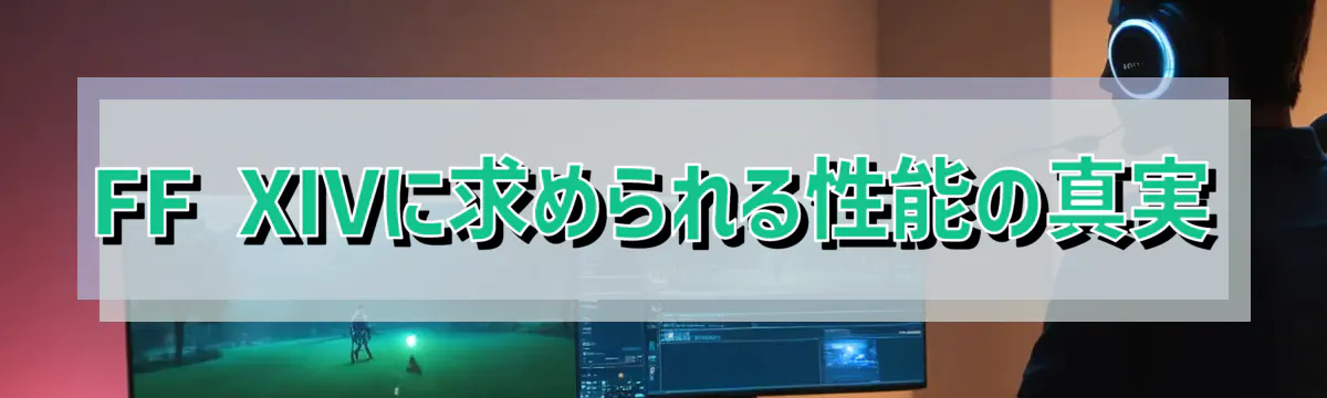 FF XIVに求められる性能の真実