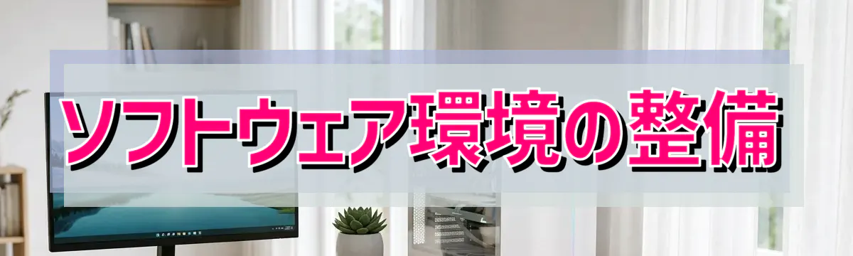 ソフトウェア環境の整備