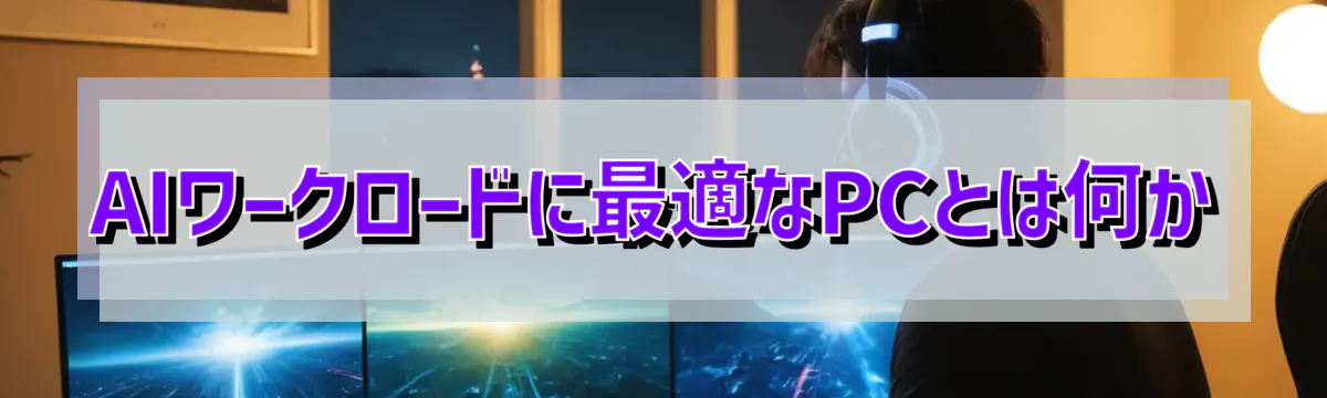 AIワークロードに最適なPCとは何か