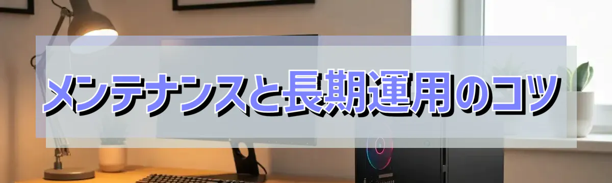 メンテナンスと長期運用のコツ