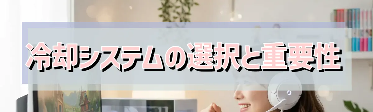 冷却システムの選択と重要性