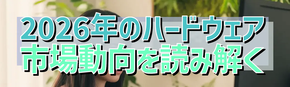 2026年のハードウェア市場動向を読み解く