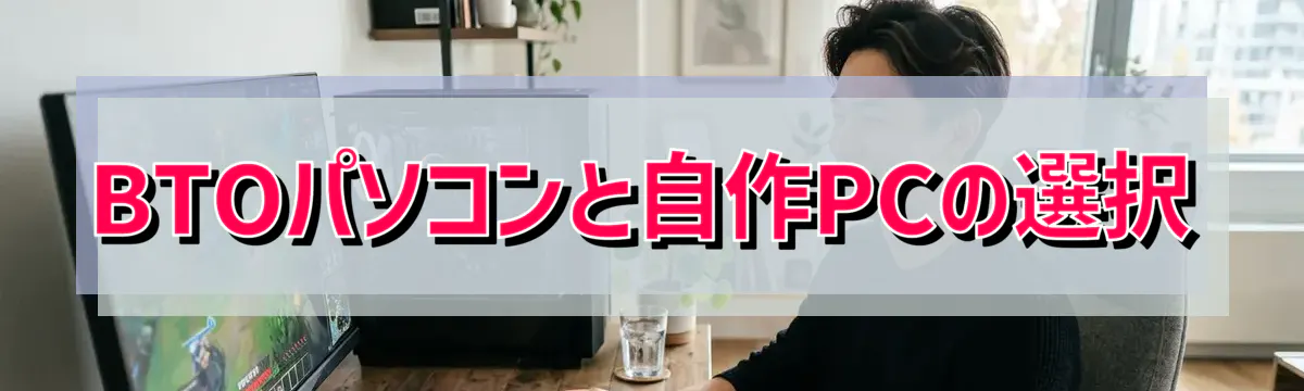 BTOパソコンと自作PCの選択
