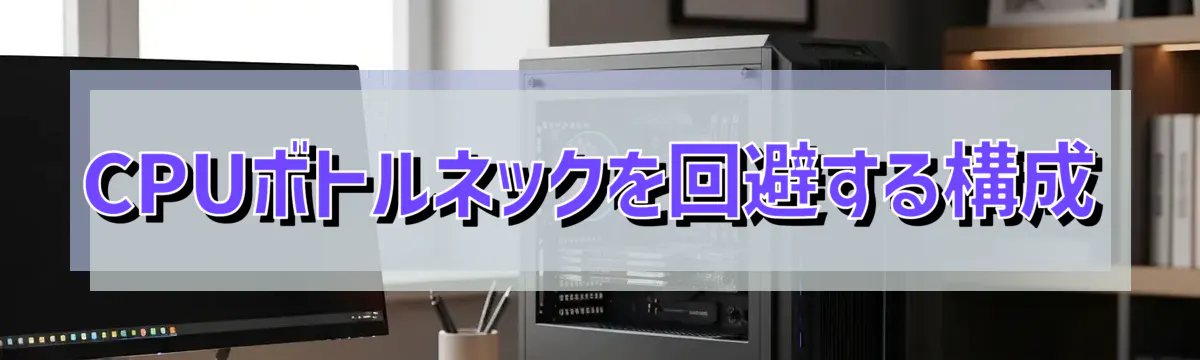 CPUボトルネックを回避する構成