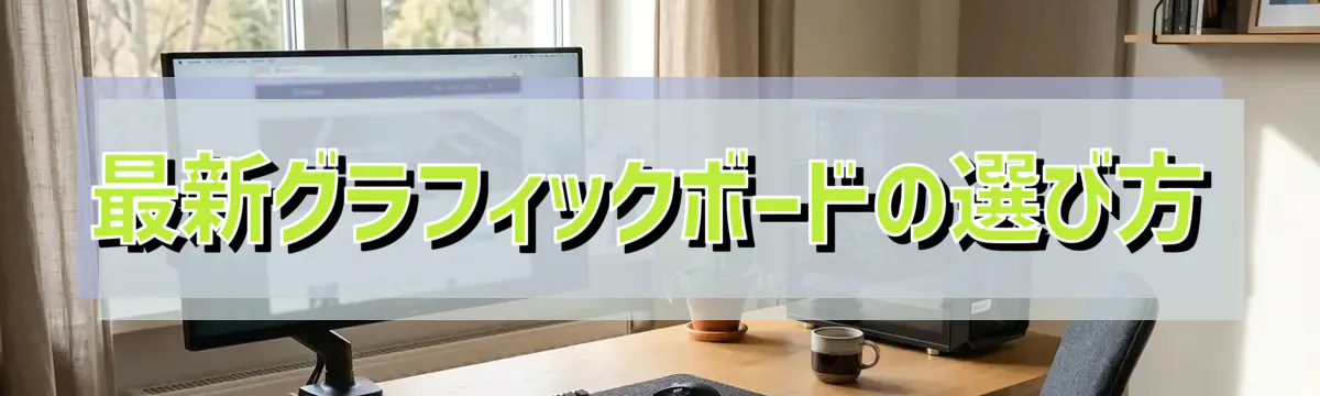 最新グラフィックボードの選び方