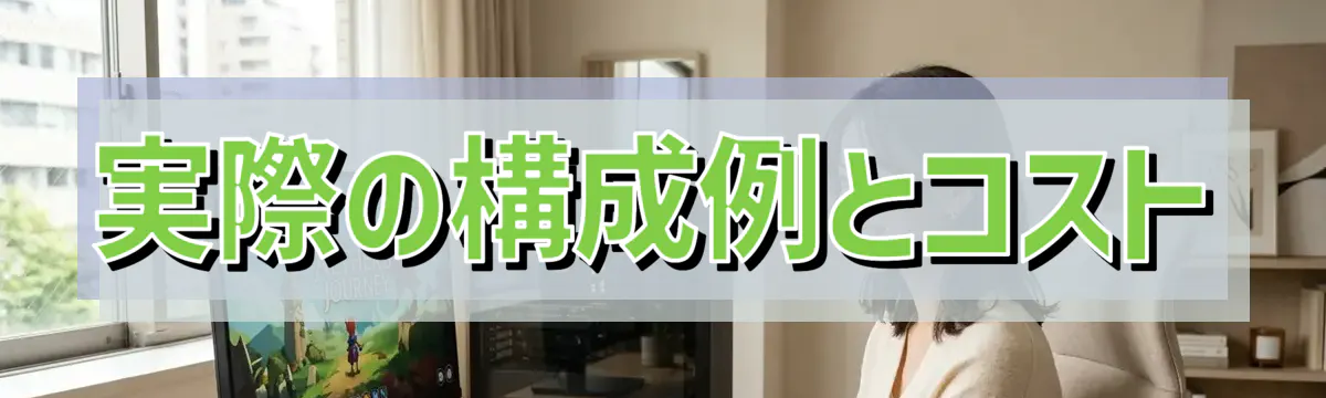 実際の構成例とコスト