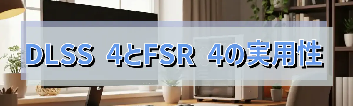 DLSS 4とFSR 4の実用性