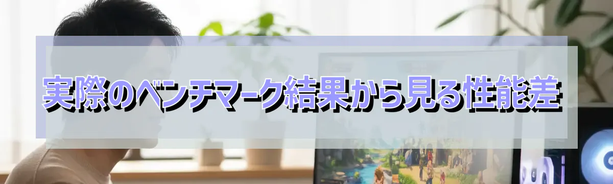 実際のベンチマーク結果から見る性能差