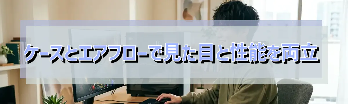 ケースとエアフローで見た目と性能を両立