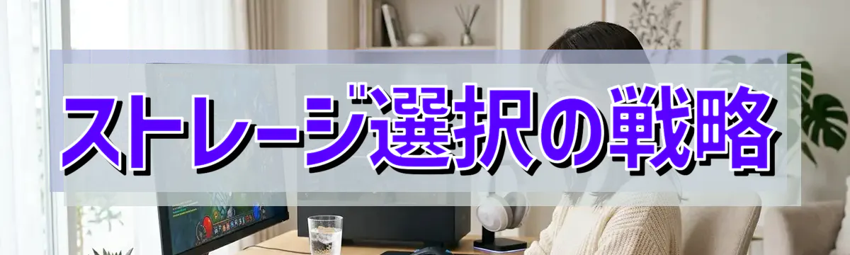 ストレージ選択の戦略