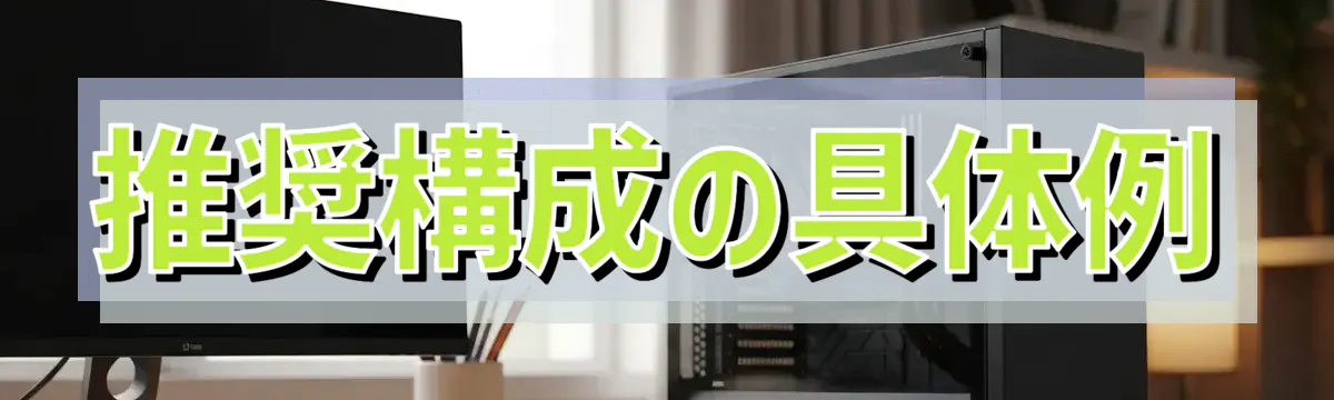 推奨構成の具体例